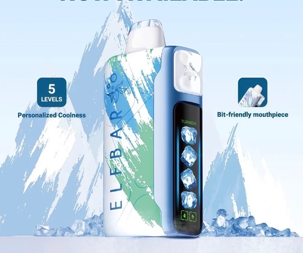 ELFBAR ICE KING 冰王 王嘉爾同款｜五段涼度調節 × 四大口味終極體驗