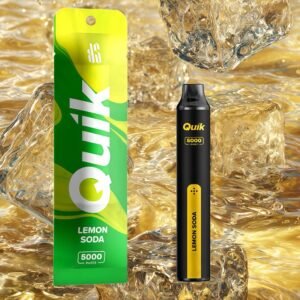 Quik 泰國小黑條拋棄式電子煙 | 椰子水、菠蘿、芒果、青提口味 | 泰國原裝進口 熱帶果香
