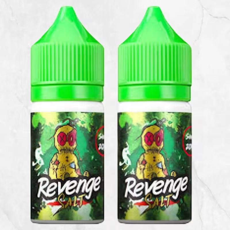 【馬來西亞VOODOO巫毒】小绿人煙油 30ML/35MG（薄荷烟草）｜強擊喉感｜尼古丁鹽｜電子煙油｜替煙首選｜官方正品