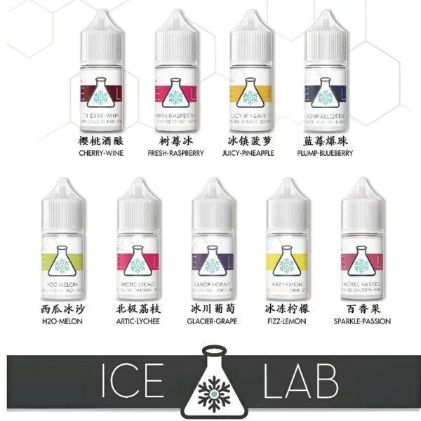 ICE LAB 冰凍實驗室電子果汁電子煙油小煙油小菸油【尼古丁濃度】 : 36mg 【容量】 : 30ml