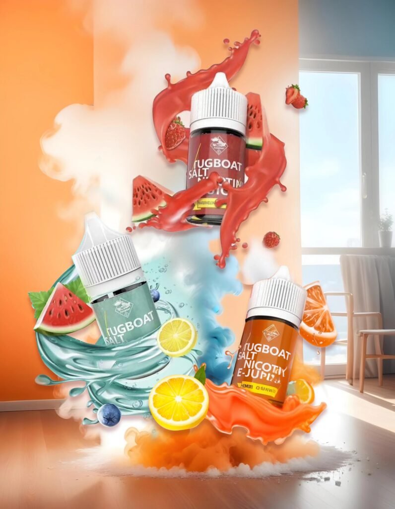 新拖船鹽系列TUGBOAT 30ML 50MG 煙油鹽油買五送一