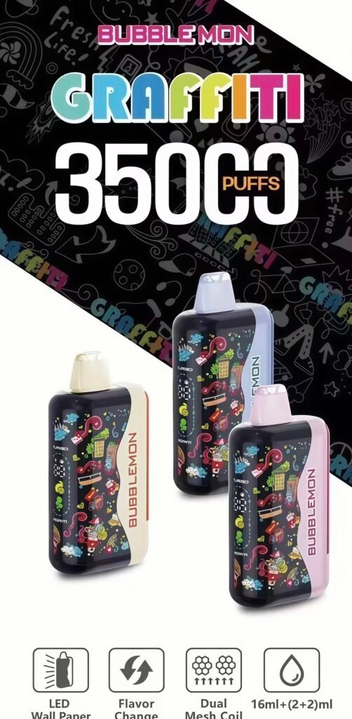 韓國Bubblemon一次性拋棄式電子煙35000口