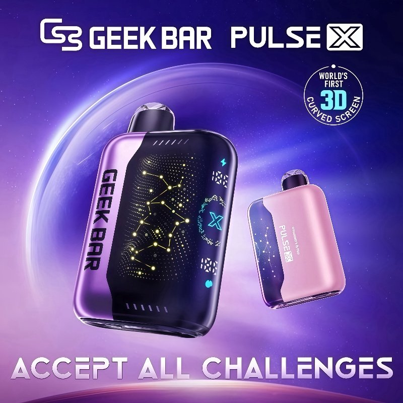 Geek Bar Pulse X 拋棄式電子煙：極致口味體驗與創新科技融合